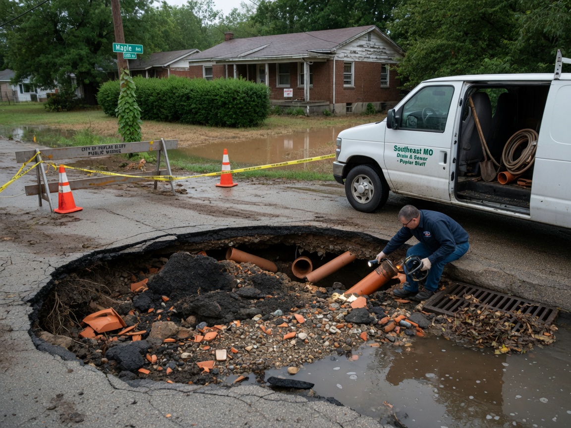 How to Tell If Your Sewer Line Is Collapsing in Southeast Missouri
