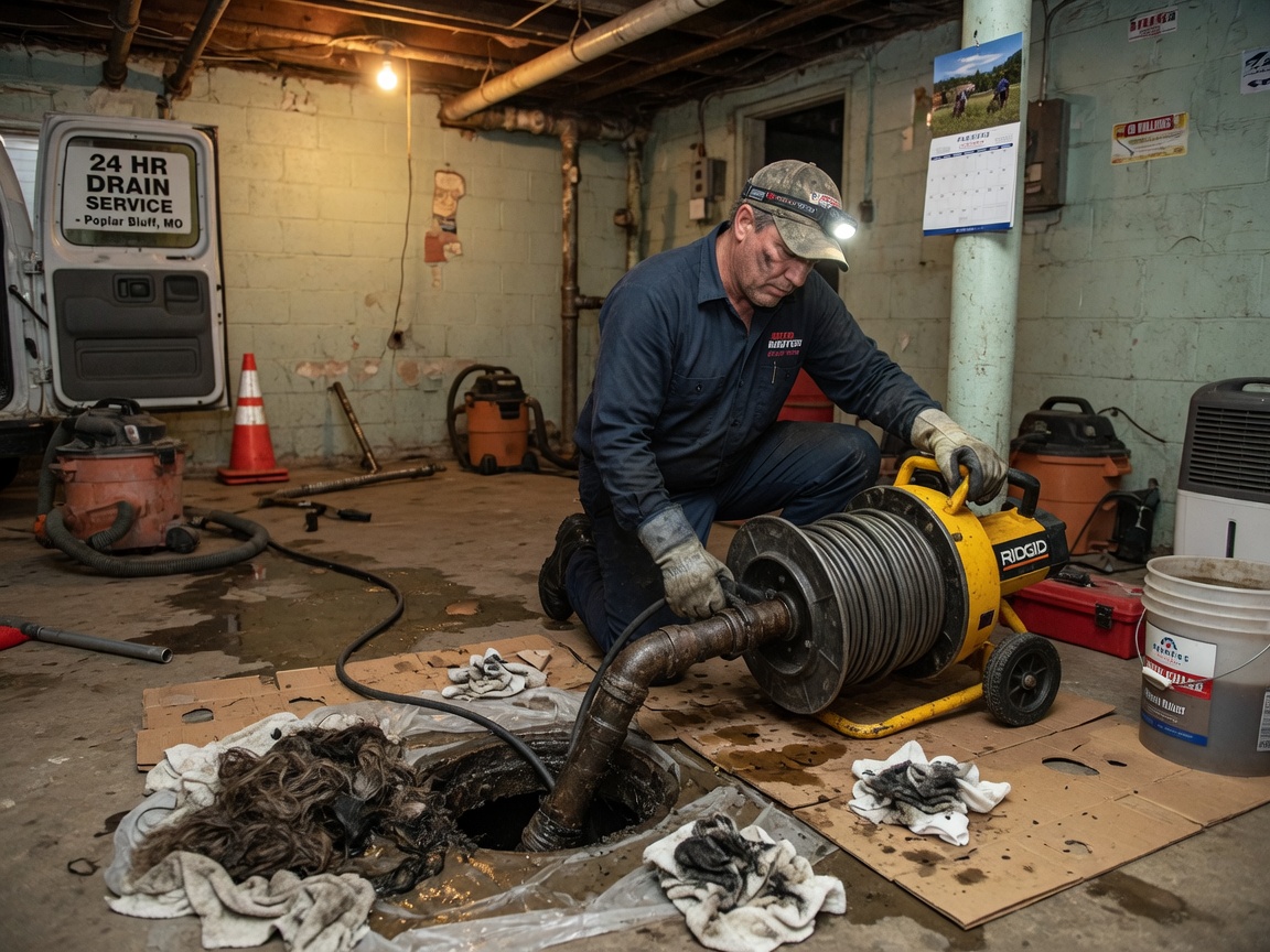 Sewer Line Repair in Fisk, MO 63933