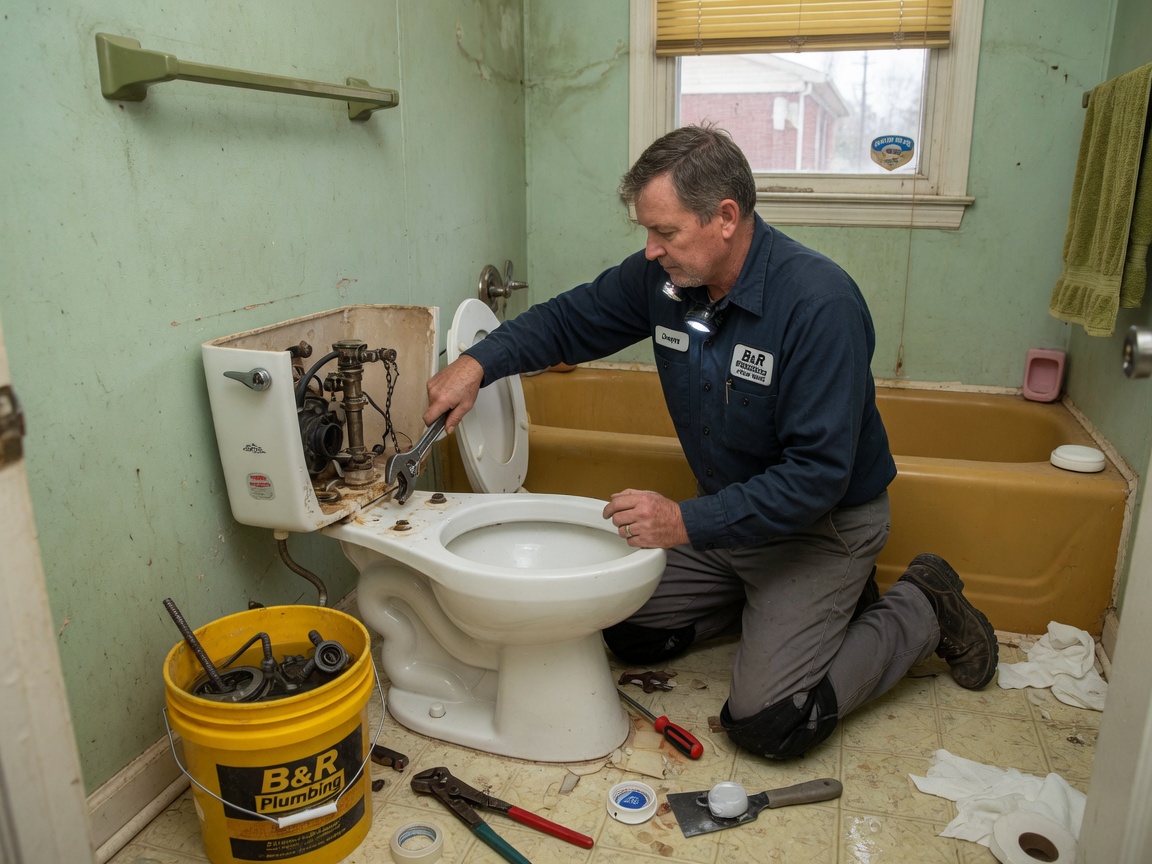 Toilet Repair in Poplar Bluff, MO